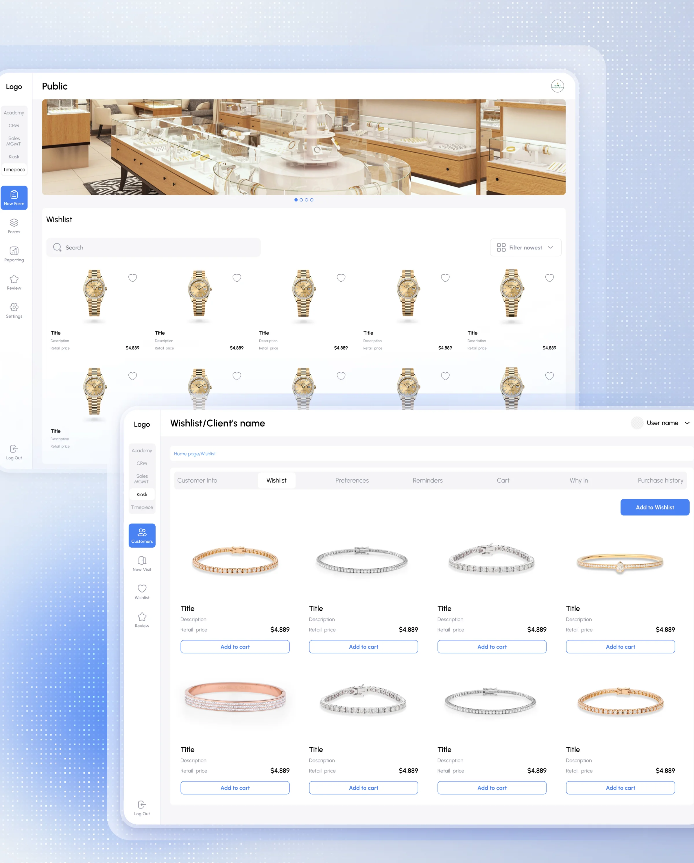 JewelLink – Jewelry CRM & Sales Training Platform for Retail Stores: image 4